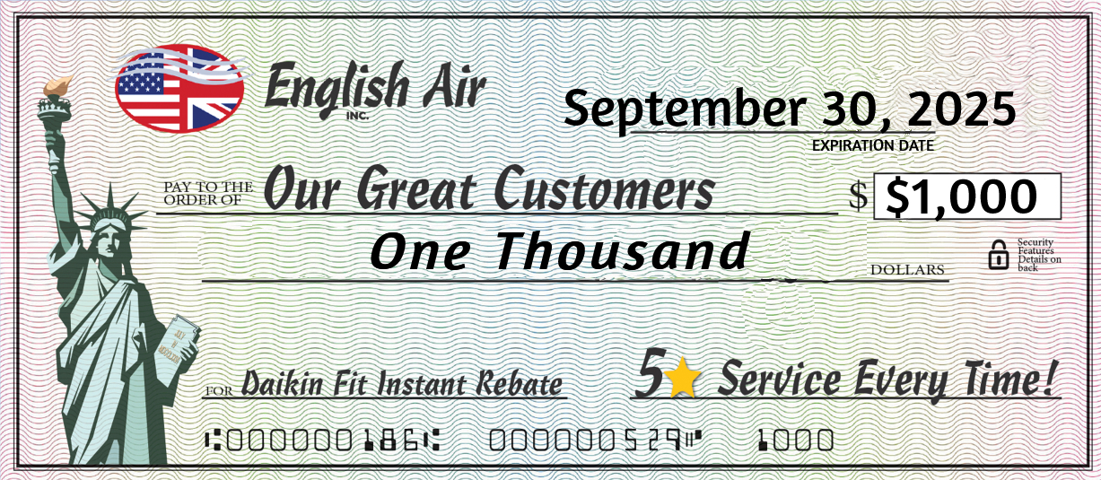 Daikin Fit Systems Rebate*
